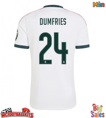 Real Madrid Denzel Dumfries #24 Replica Home Stadium Shirt 2026-27 Short Sleeve